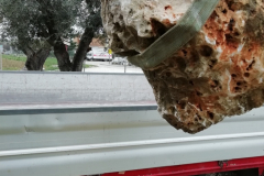 Una delle Rocce della Murgia da 450kg